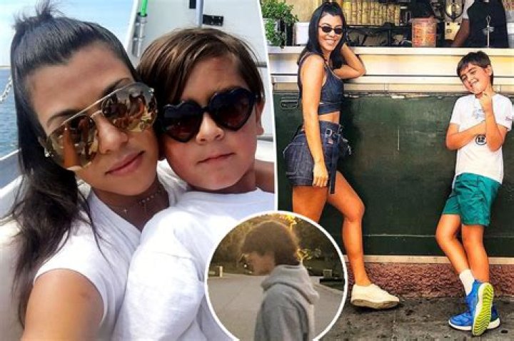 Kourtney Kardashian & Scott Disick Reunite For Fun Beach Day With Kids Mason, 10, Penelope, 8 & Reign, 5