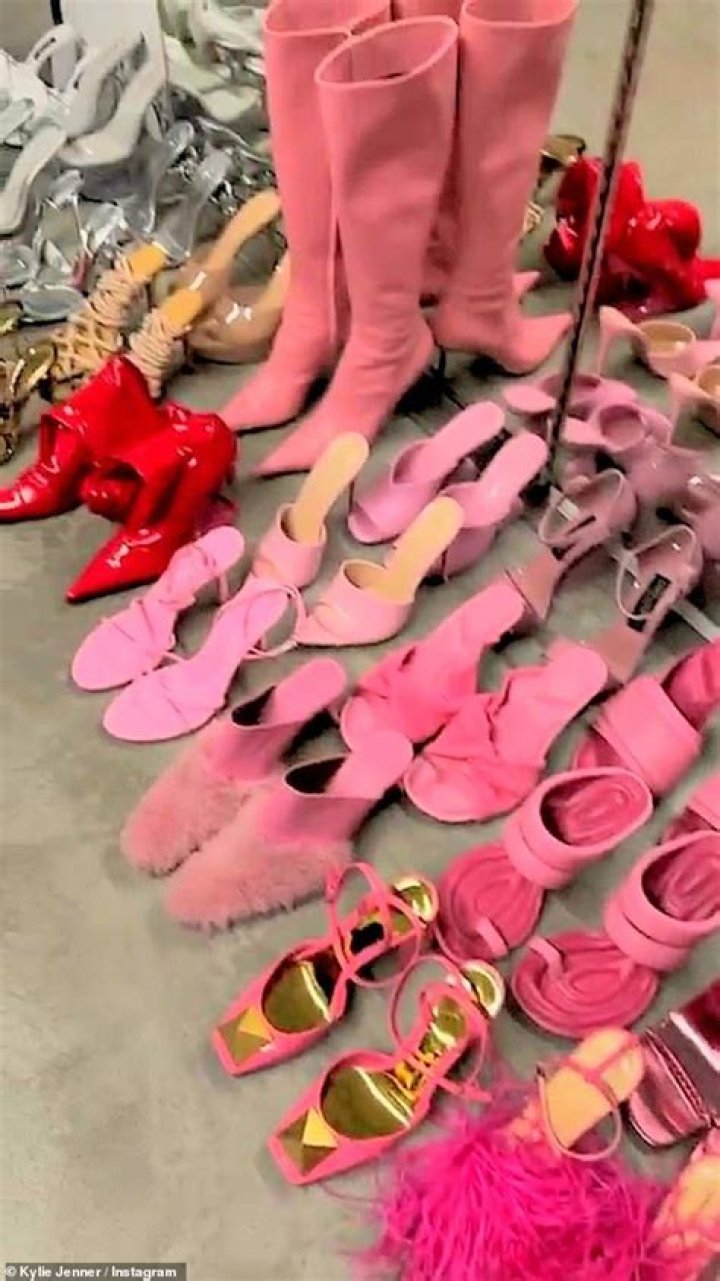 Kylie Jenner Shows Off Her Expensive Shoe Collection That Includes Tom Ford, Gucci & More — Pic