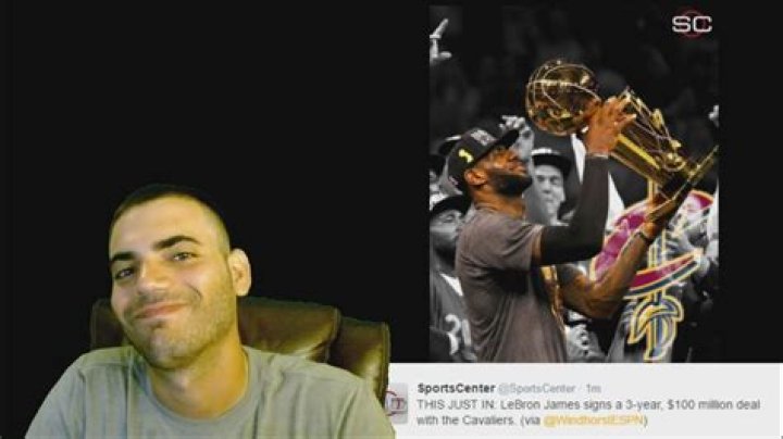 LeBron James Signs $100 Million, 3-Year Deal With Cleveland Cavaliers — Congrats