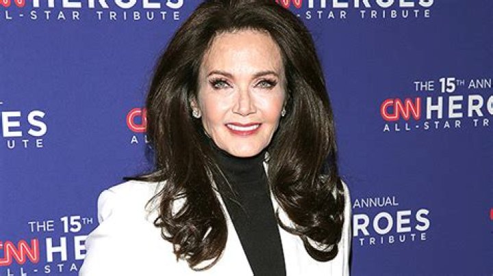 Lynda Carter Stuns In Sparkling Gold Dress In New Photo – Hollywood Life