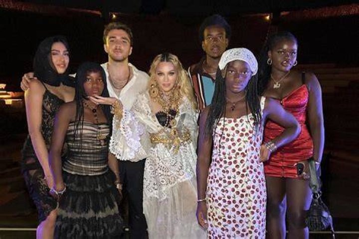 Madonna Celebrates Birthday With Her Boyfriend & Kids: Photos – Hollywood Life