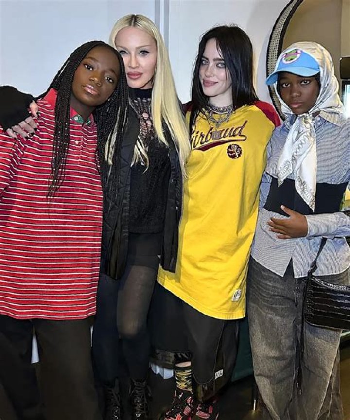 Madonna Dotes On Her Twins, 8, While Watching Son David’s Soccer Game From The Sidelines