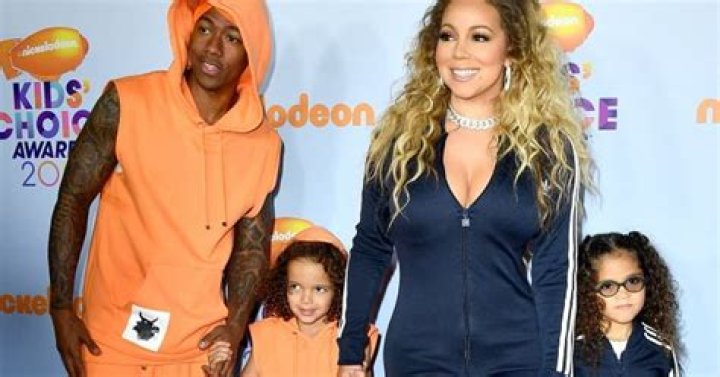 Mariah Carey Rocks Plunging Gold Dress & Reunites With Ex Nick Cannon On Thanksgiving