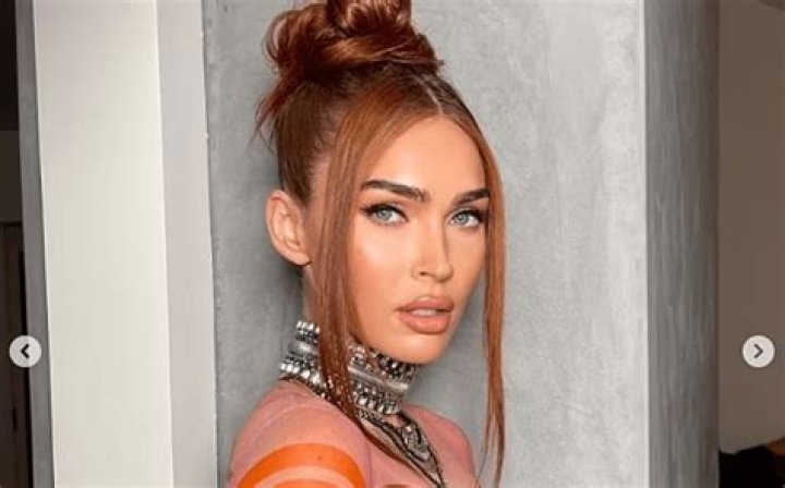 Megan Fox Rocks Nipple Covers Under Sheer Orange Dress: Photos – Hollywood Life