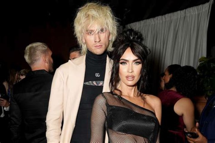 Megan Fox Wears Bustier Style Mini Dress As She Holds Hands With Fiancé Machine Gun Kelly: Photos