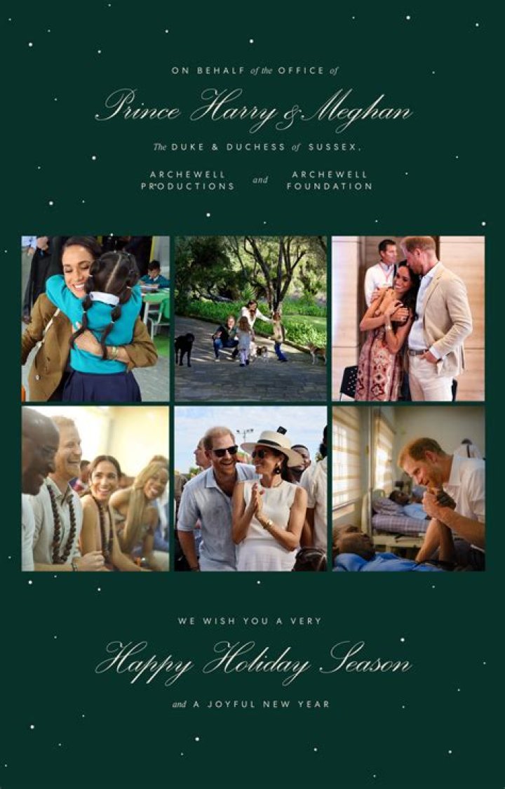 Meghan Markle & Prince Harry’s Christmas Card 2021 Features Lilibet – Hollywood Life