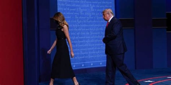 Melania Trump Rips Hand Away From Donald’s As They Reunite Onstage After The Debate — Watch