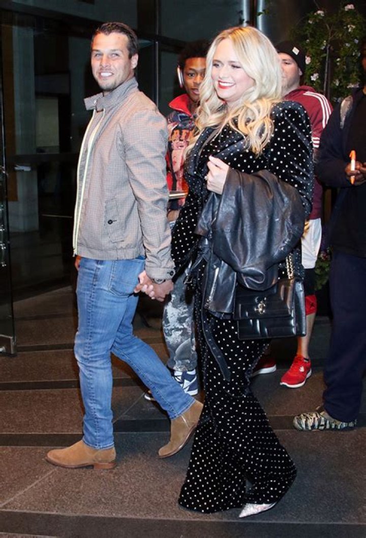 Miranda Lambert Rocks Bejeweled Outfit While Holding Hands With Husband In NYC: Photos