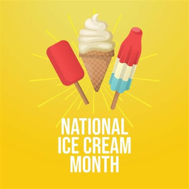 National Ice Cream Month — PICS