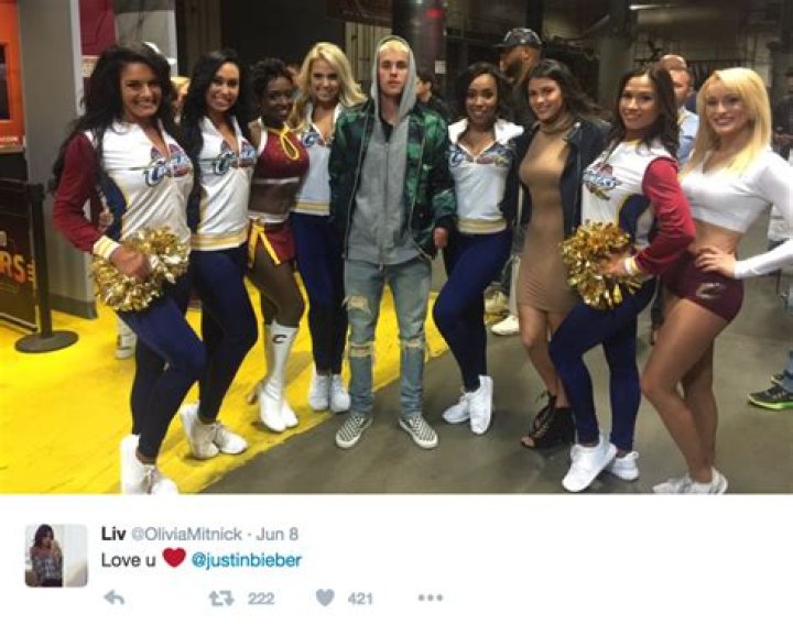 Olivia Mitnick: 5 Things To Know About The Cavaliers Dancer & Justin Bieber’s New Friend