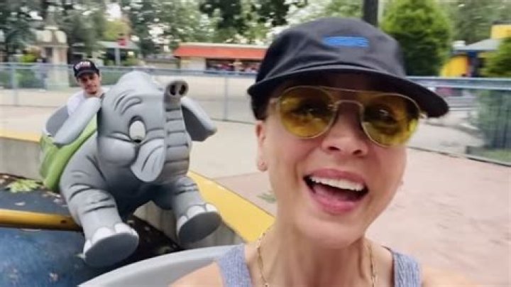 Pete Davidson Holds Hands With Kaley Cuoco On ‘Scariest Ride’ At Six Flags While Filming New Movie