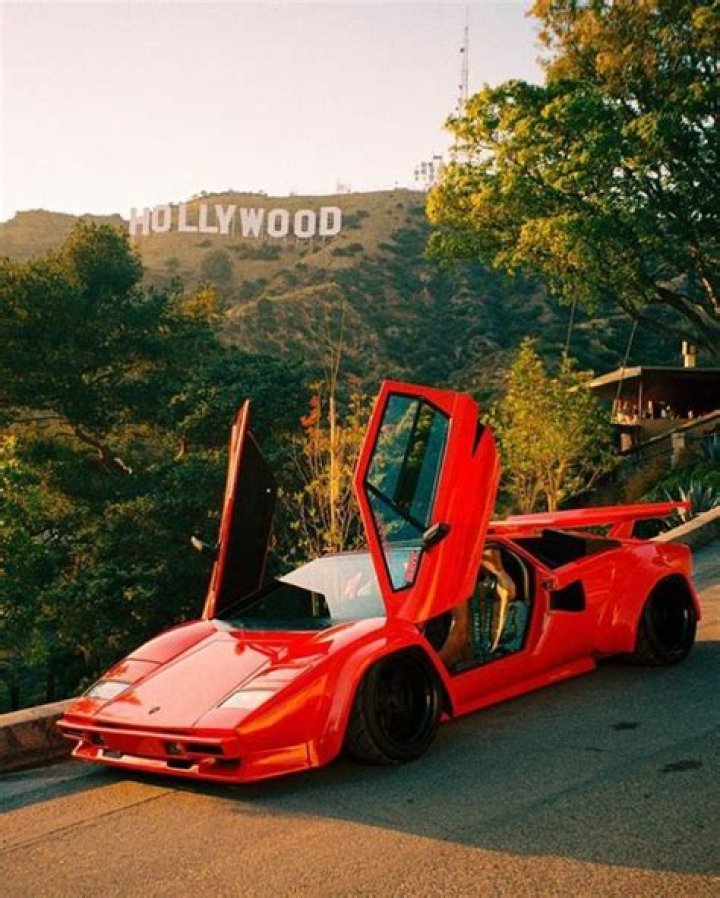 Pics With Lamborghini’s & More – Hollywood Life