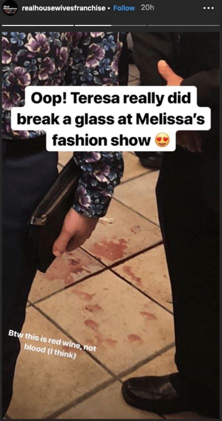 ‘RHONJ’: What Sparked Teresa Giudice’s ‘Wine-Throwing’ Outburst At Melissa Gorga’s Fashion Show