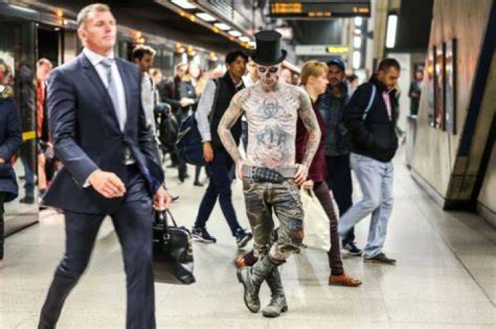 Rick ‘Zombie Boy’ Genest — SEE PICS