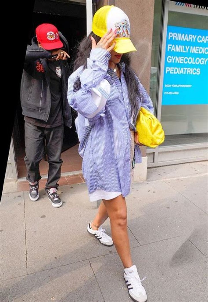 Rihanna & A$AP Rocky Spotted Leaving Recording Studio Together In NYC — See Pics