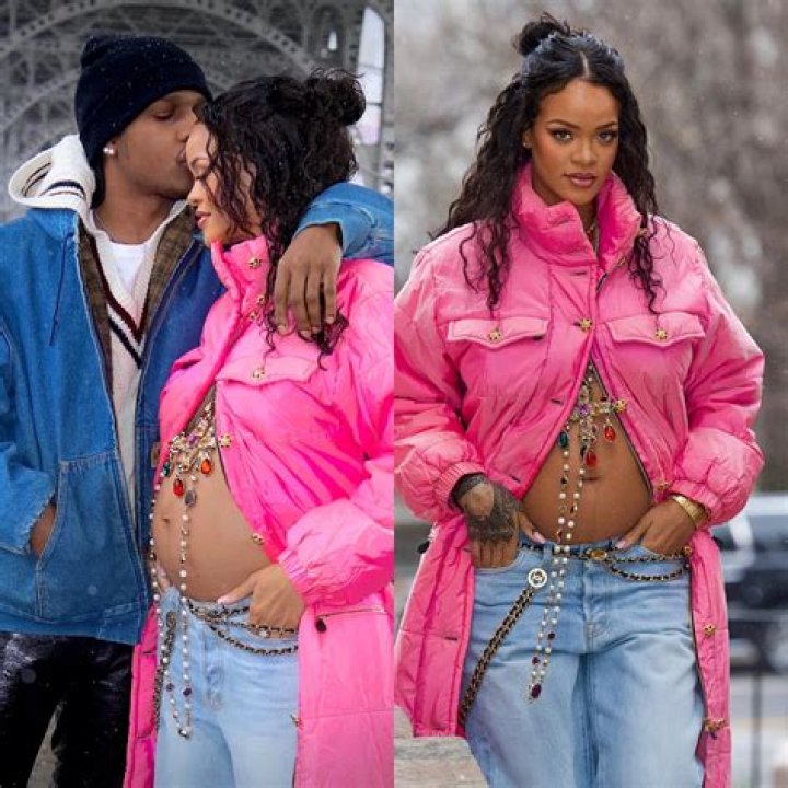 Rihanna Rocks Pink Shirt & Shows Off Baby Bump While Shopping – Hollywood Life