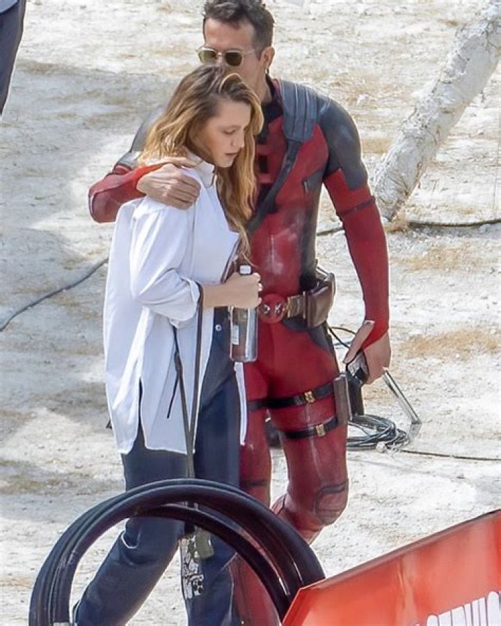 Ryan Reynolds Kisses Blake Lively In Photos From ‘Deadpool 3’ Set – Hollywood Life
