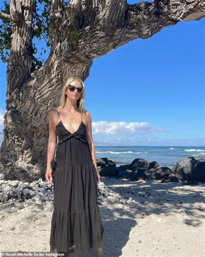 Sarah Michelle Gellar Rocks Plunging Swimsuit In Gorgeous New Vacation Photos