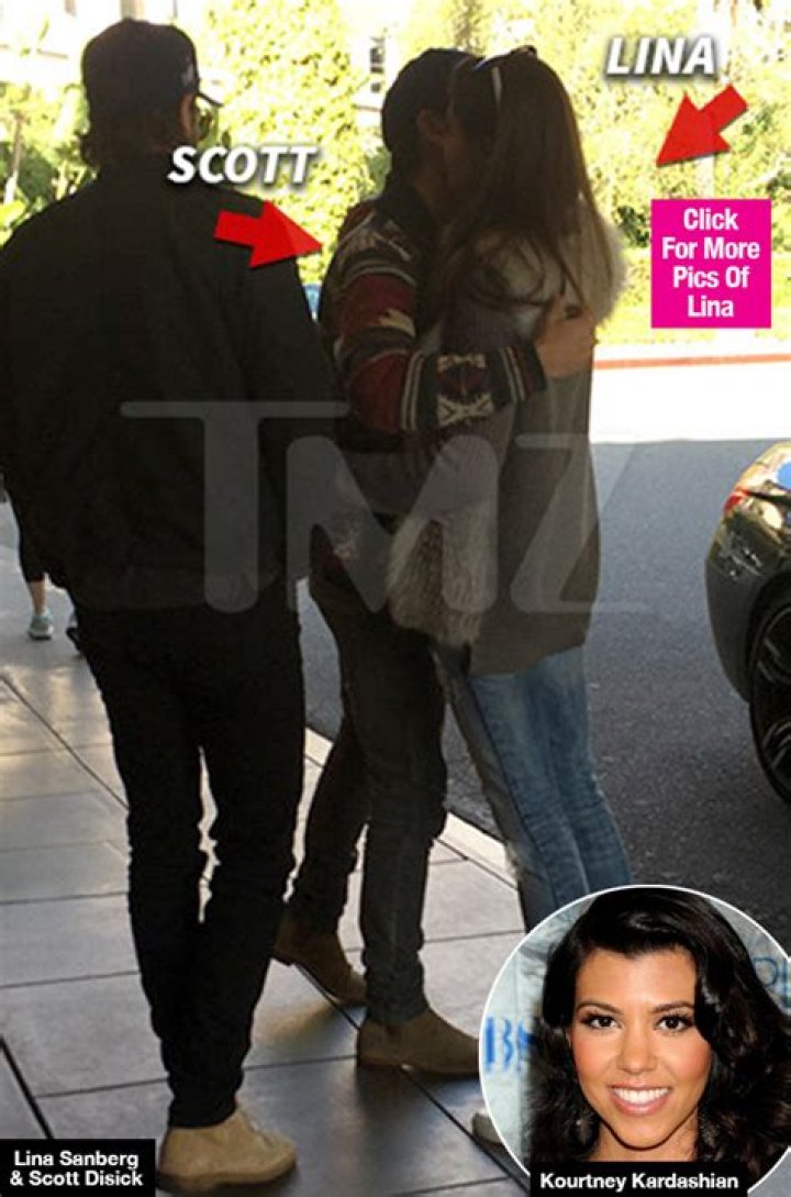 Scott Disick & Lina Sandberg Caught PDAing: Poor Kourtney Kardashian — Pics