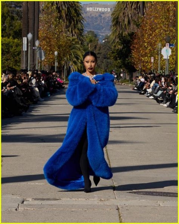 See Her Runway Debut – Hollywood Life