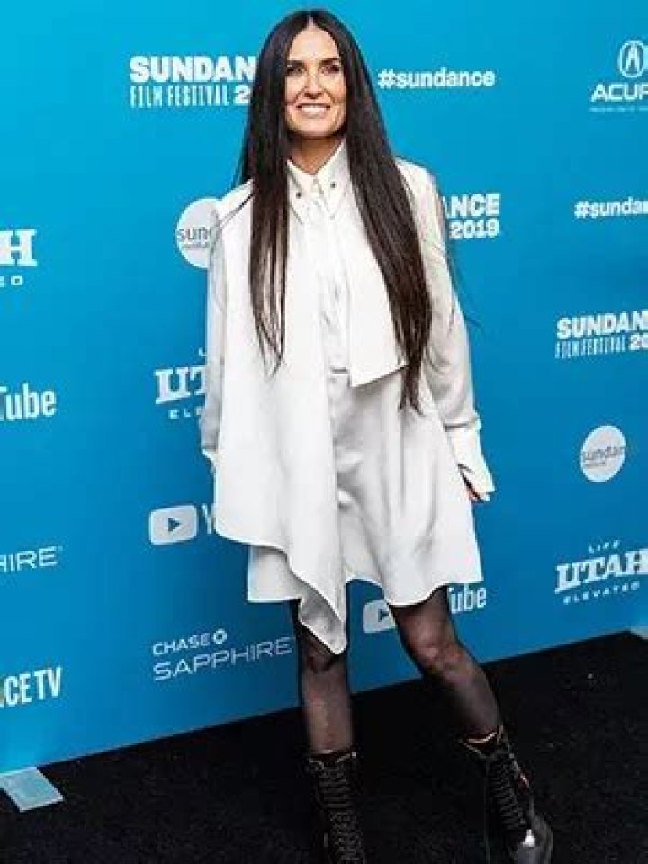 Stars Wearing Snowy White At Sundance: Photos Of Demi Moore & Other Stars