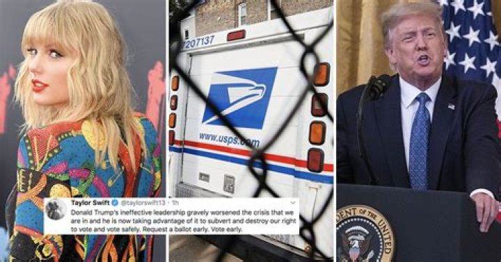 Taylor Swift Blasts Trump’s ‘Calculated Dismantling’ Of The USPS: He’s ‘Trying To Destroy Our Right To Vote’