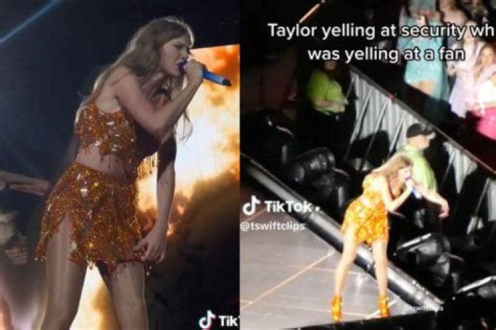 Taylor Swift Defends Fan Against Security Guard At Concert: Video – Hollywood Life