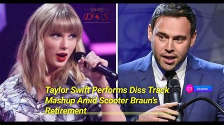 Taylor Swift Performs Diss Track Mashup Amid Scooter Braun’s Retirement