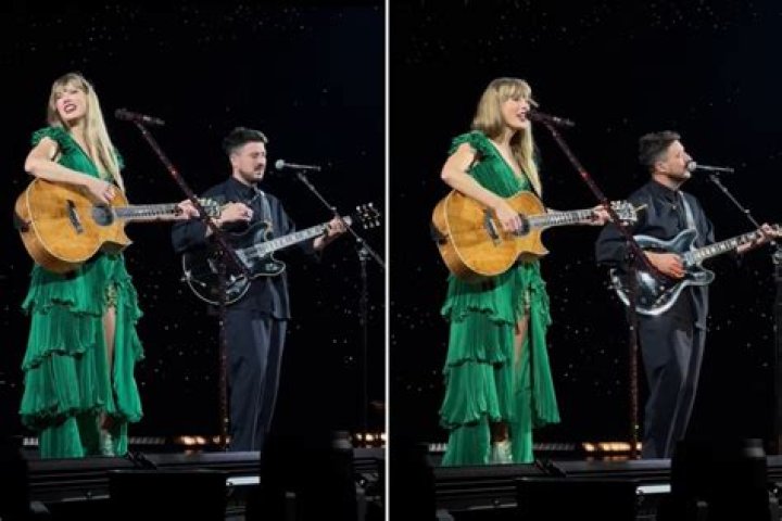 Taylor Swift’s Surprise Guest Marcus Mumford At ‘Eras Tour’: Video – Hollywood Life