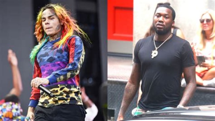 Tekashi 6ix9ine Challenges Meek Mill To A Physical Fight As Their Feud Rages On
