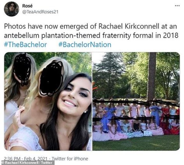 ‘The Bachelor’s Rachael Kirkconnell Apologizes For ‘Racist Actions’ & Vows To Be ‘Held Accountable’