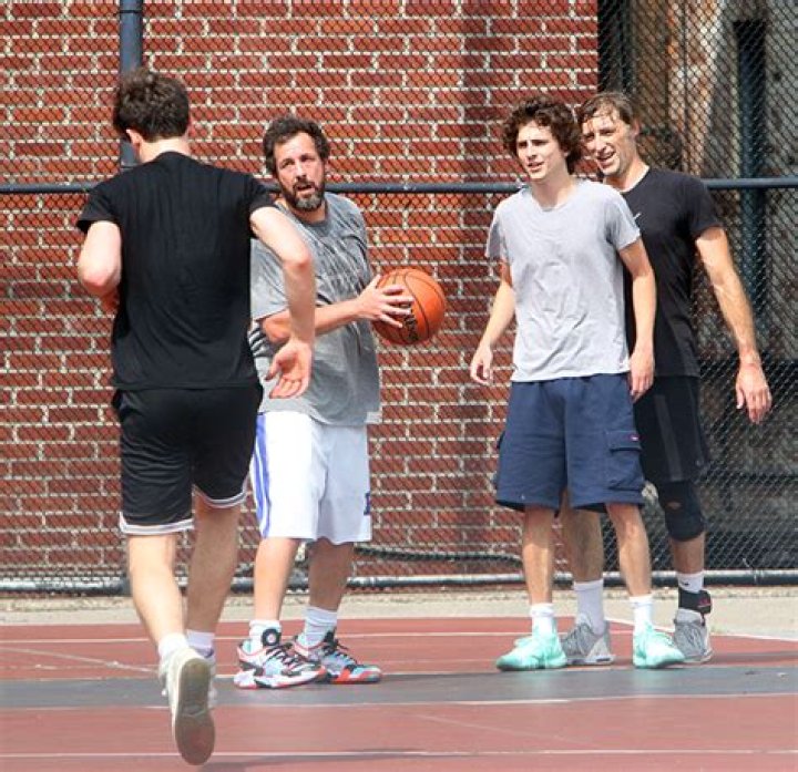 Timothee Chalamet Reunites With Adam Sandler For Basketball Game – Hollywood Life