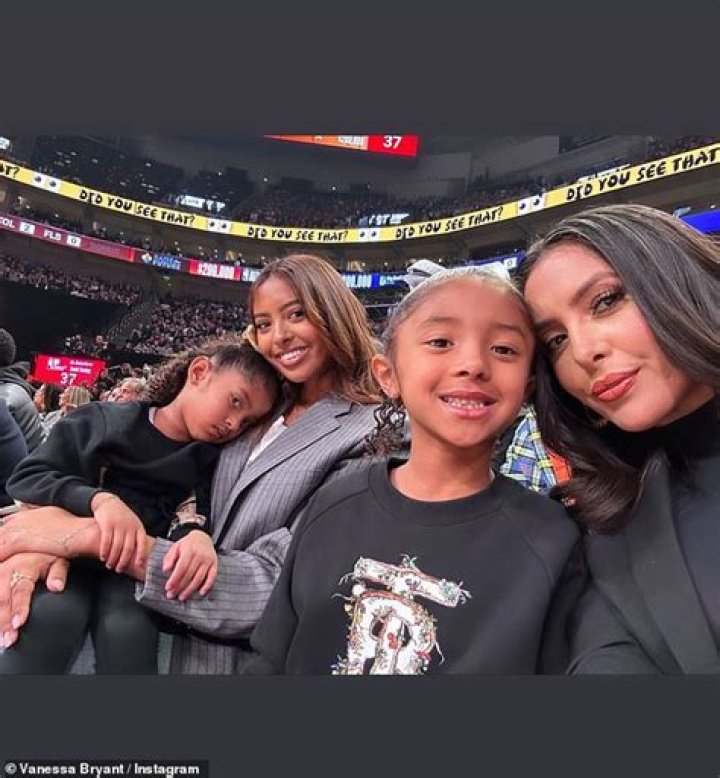 Vanessa Bryant Shares Sweet Pics Of Daughters Natalia, Bianka & Capri Wearing Matching Dresses