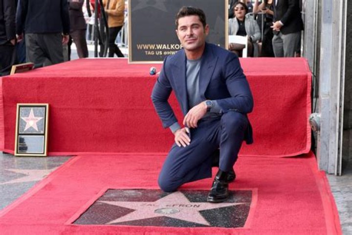 Zac Efron Gets Star on Hollywood Walk of Fame: Watch