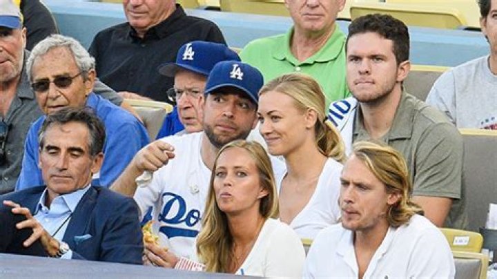Zachary Levi & Yvonne Strahovski Hang At Dodgers Game — Pic – Hollywood Life